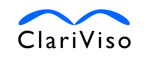 clariviso logo color transparent